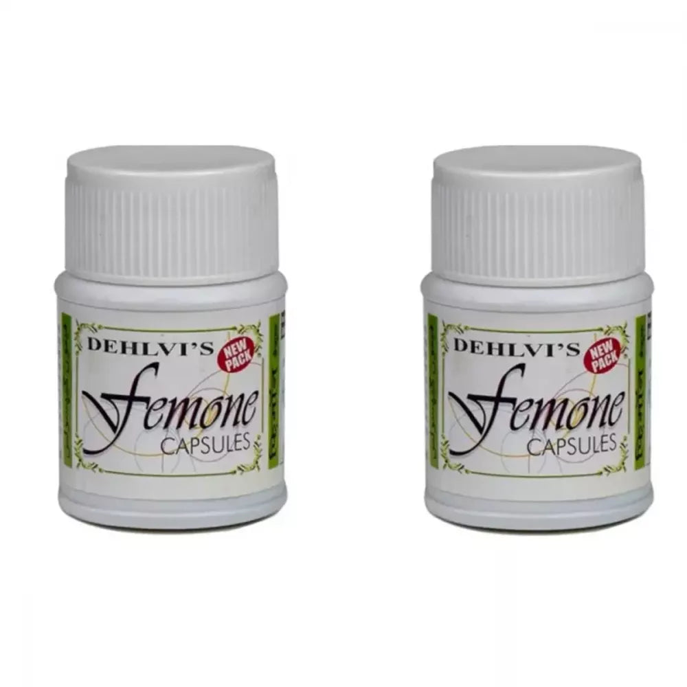 Dehlvi Femone Capsules - 10 Caps (Pack of 2)